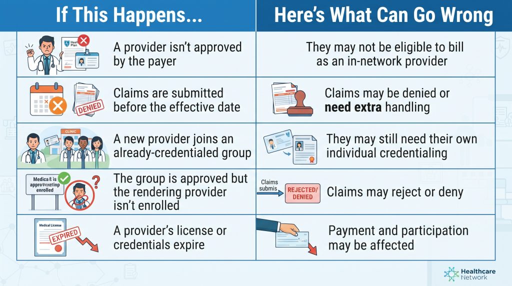credentialing Issues